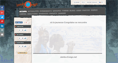 Desktop Screenshot of jambo-congo.net