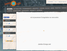 Tablet Screenshot of jambo-congo.net